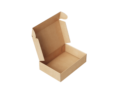 Kilitli Küçük Ürün Kutuları 6,5x6,5x2,5 cm kraft - Koliekspres